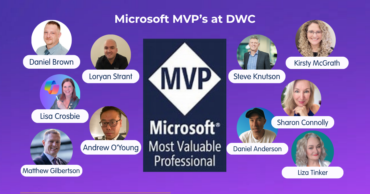 10 MVPs at DWC